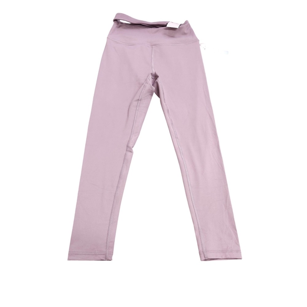Victoria's Secret Leggings Womens 6 Purple High Rise 7/8 Length Jersey Stretch